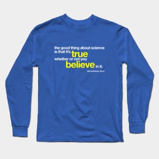 Science Truth Long Sleeve T-Shirt